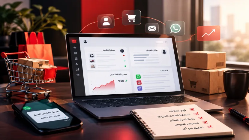 نظام CRM للمتاجر الإلكترونية CRM للمتاجر الإلكترونية